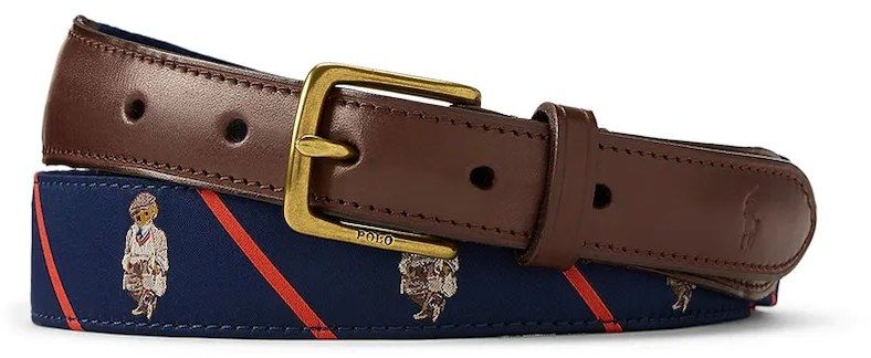 Opasok Polo Ralph Lauren tmavomodrá farba, 405974641