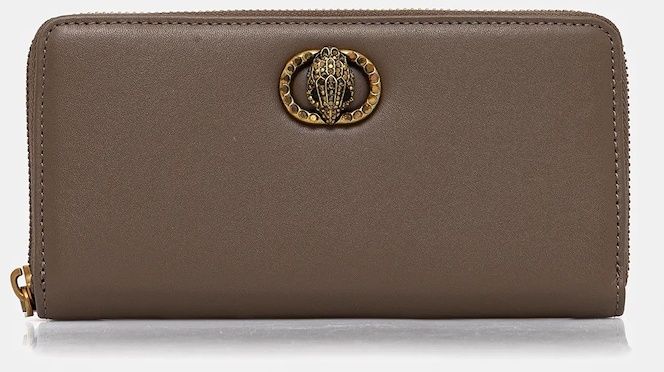 Kožená peňaženka Kurt Geiger London hnedá farba, 3599037109