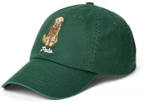 Bavlnená šiltovka Polo Ralph Lauren zelená farba, 710982059