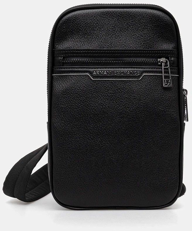 Malá taška Armani Exchange čierna farba, XM001602 AF17205