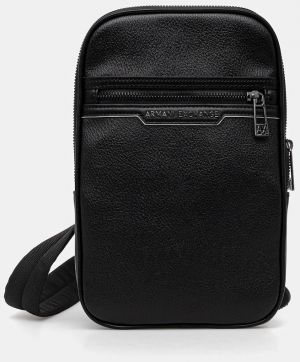 Malá taška Armani Exchange čierna farba, XM001602 AF17205