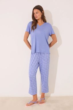Pyžamo women'secret dámske, modrá farba, 4752518