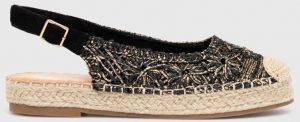Espadrilky Answear.LAB čierna farba
