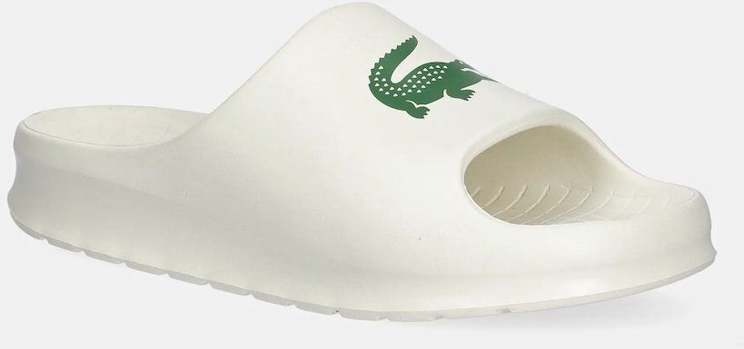 Šľapky Lacoste 46CMA0032 pánske, béžová farba, SERVE SLIDE 2.0 223 1 CMA