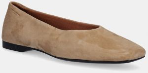 Semišové baleríny Vagabond Shoemakers DELIA hnedá farba, 5907-140-28
