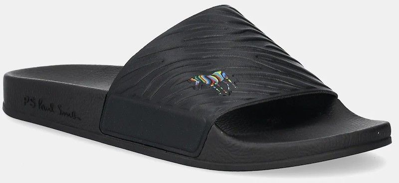 Šľapky PS Paul Smith Zed pánske, čierna farba, M2S-ZED01-PRUB
