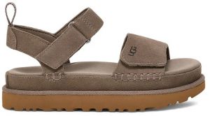 Sandále UGG Goldenstar dámske, hnedá farba, na platforme, 1136783-SKP