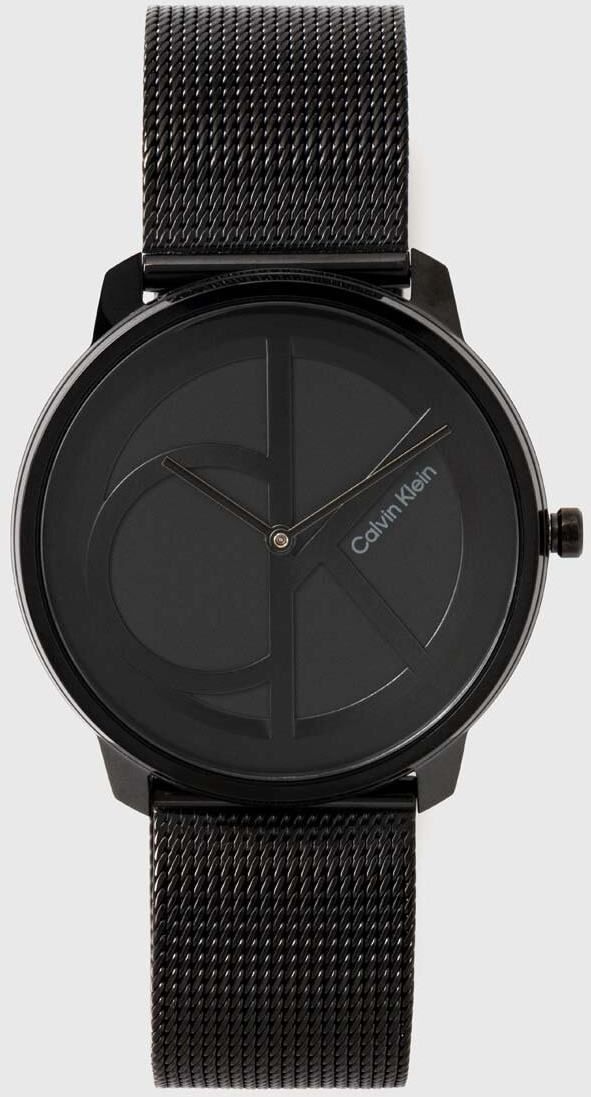 Hodinky Calvin Klein pánske, čierna farba