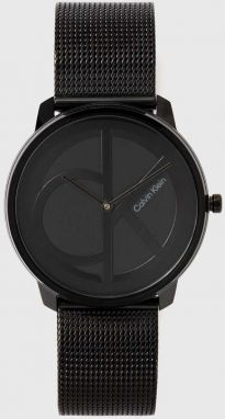 Hodinky Calvin Klein pánske, čierna farba