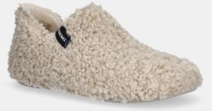 Papuče Verbenas YOI CURLY BEIG béžová farba, 5861240660