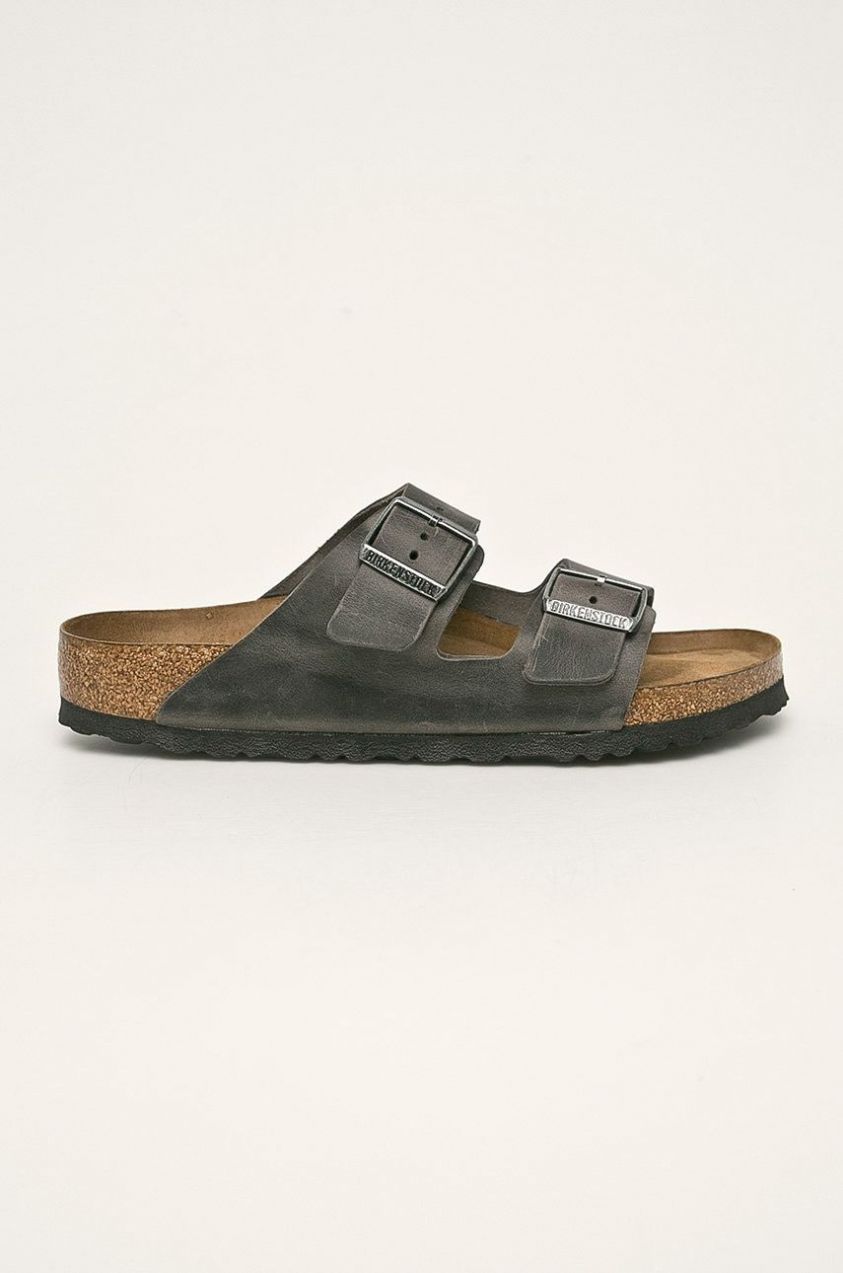 Birkenstock - Kožené šľapky Arizona