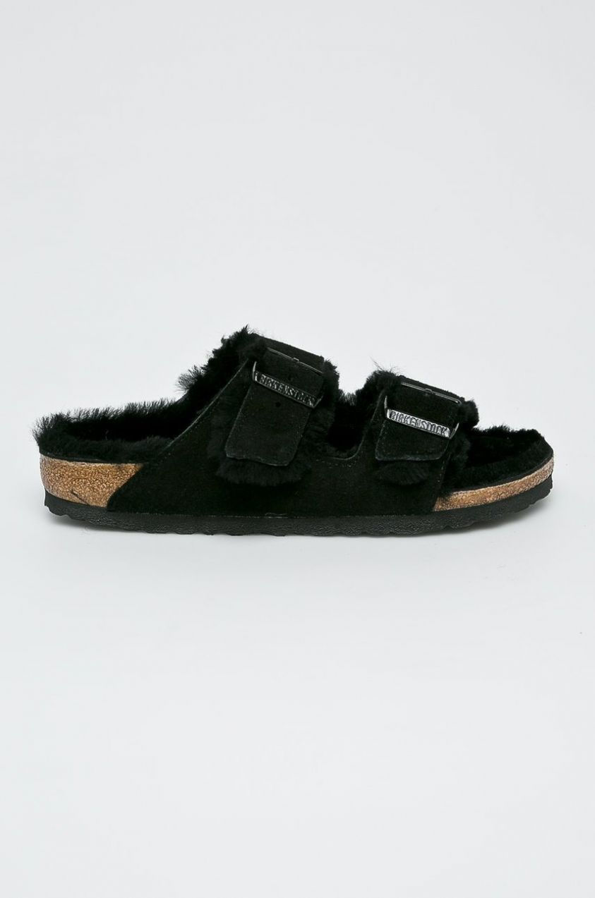 Birkenstock - Papuče Arizona Fur 752663-Black,