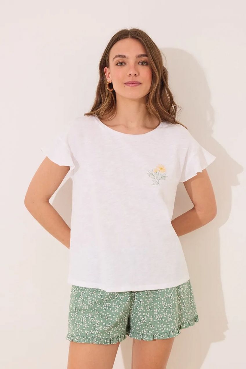 Pyžamo women'secret dámske, zelená farba, 3592413