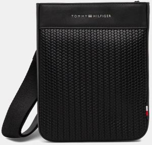 Malá taška Tommy Hilfiger čierna farba, AM0AM13662