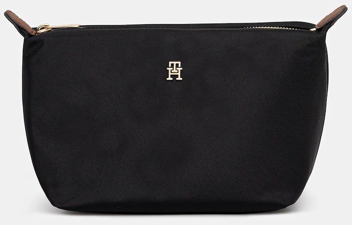 Kozmetická taška Tommy Hilfiger čierna farba, AW0AW17727