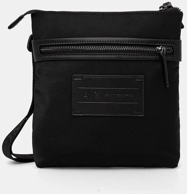 Malá taška Armani Exchange čierna farba, XM001668 AF17306