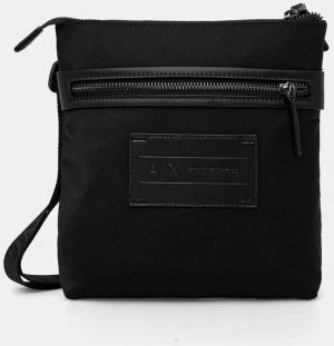 Malá taška Armani Exchange čierna farba, XM001668 AF17306