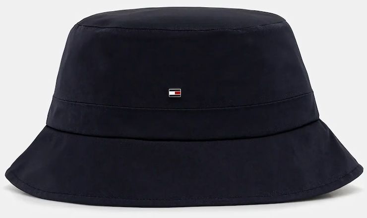 Klobúk Tommy Hilfiger tmavomodrá farba, AM0AM13938