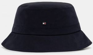 Klobúk Tommy Hilfiger tmavomodrá farba, AM0AM13938
