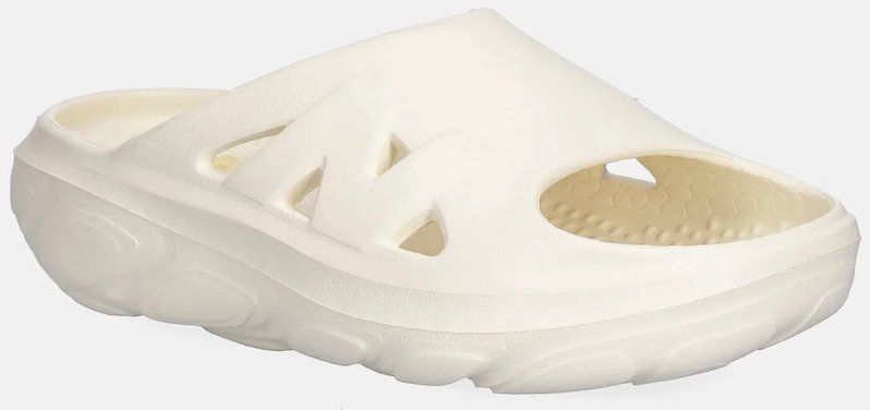 Šľapky New Balance RCVRY béžová farba, RCVRYSC1