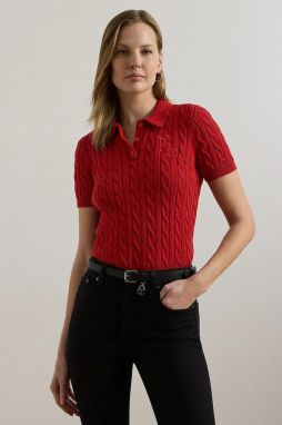 Bavlnený sveter Lauren Ralph Lauren béžová farba, 200932224