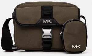 Malá taška Michael Kors zelená farba, 33T4LBNM2B