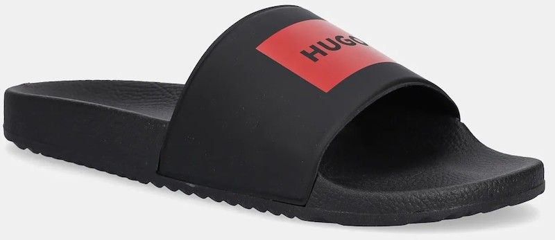 Šľapky HUGO Timein pánske, čierna farba, 50548061