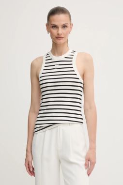 Top Dkny béžová farba, DJ5T1413