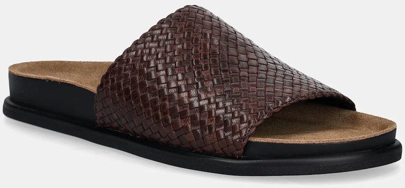 Kožené šľapky Vagabond Shoemakers EFFIE dámske, hnedá farba, 5922-125-35