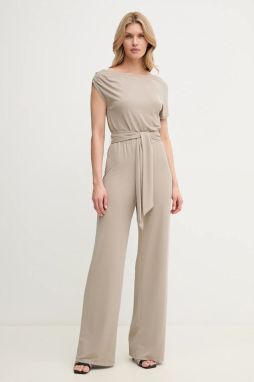 Overal Guess RUMI béžová farba, s okrúhlym výstrihom, W5GD89 KCTB0