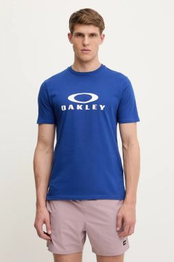 Bavlnené tričko Oakley BARK 2.0 pánske, s potlačou, FOA402167