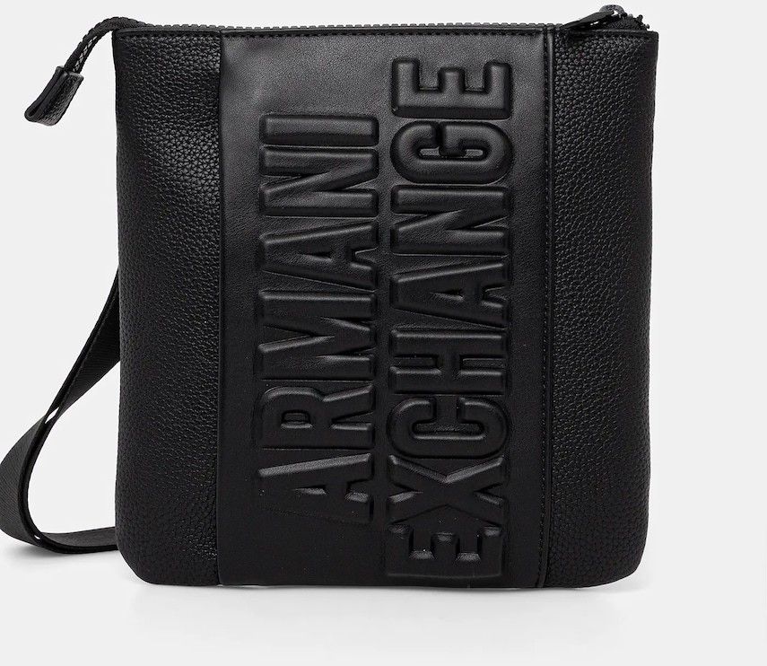 Malá taška Armani Exchange čierna farba, XM001623 AF17211