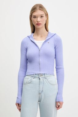 Kardigán Tommy Jeans ľahký, DW0DW21673