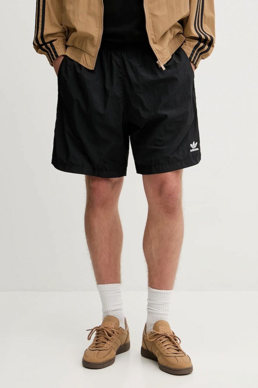 Šortky adidas Originals Essentials čierna farba, JX3904