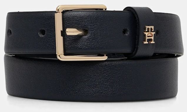 Opasok Tommy Hilfiger tmavomodrá farba, AW0AW17756