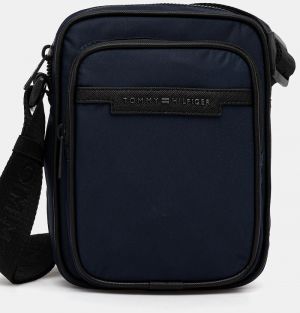 Malá taška Tommy Hilfiger zelená farba, AM0AM13465