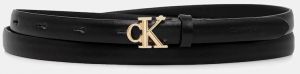 Kožený opasok Calvin Klein čierna farba, LV04F7055G