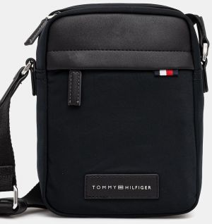 Malá taška Tommy Hilfiger čierna farba, AM0AM13618