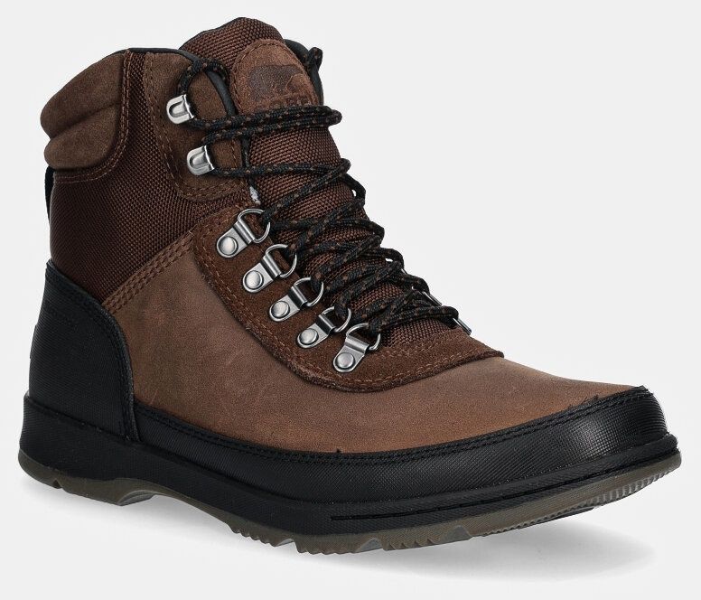 Topánky Sorel ANKENY II HIKER PLUS WP pánske, hnedá farba, 2084841256