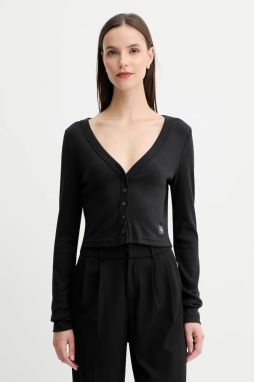 Kardigán Calvin Klein Jeans biela farba, ľahké, LV047C204G