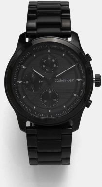 Hodinky Calvin Klein pánske, čierna farba, 25200209