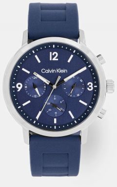 Hodinky Calvin Klein pánske, tmavomodrá farba, 25200460