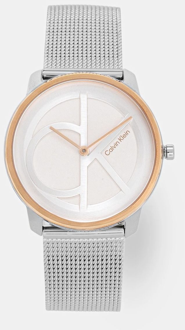 Hodinky Calvin Klein dámske, strieborná farba, 25200033