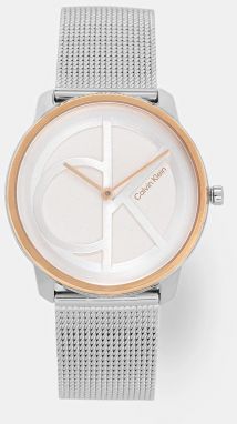 Hodinky Calvin Klein dámske, strieborná farba, 25200033