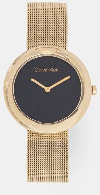 Hodinky Calvin Klein dámske, zlatá farba, 25200012