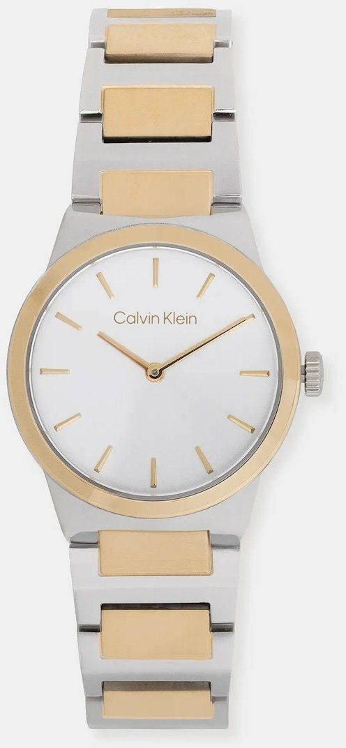 Hodinky Calvin Klein dámske, zlatá farba, 25100113