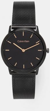 Hodinky Calvin Klein dámske, čierna farba, 25300002