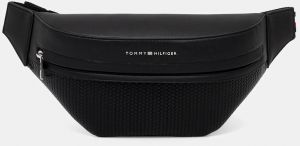 Ľadvinka Tommy Hilfiger čierna farba, AM0AM13634