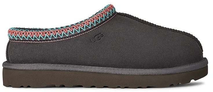 Semišové papuče UGG Tasman II šedá farba, 1174470.DGRY