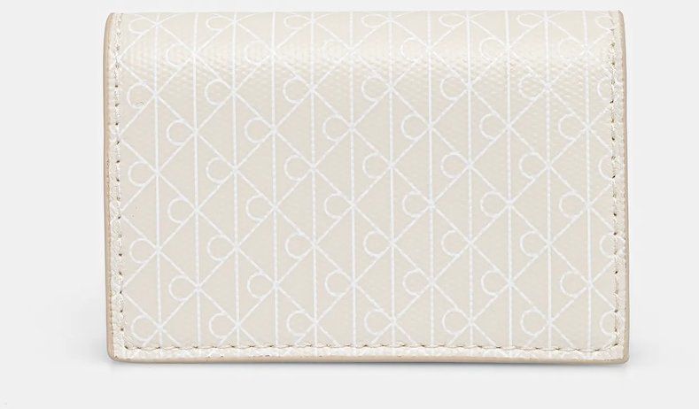 Peňaženka Calvin Klein dámska, biela farba, LV04F1083G